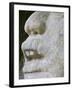 Belize, Lamanai, Mask Temple, 13 Ft. Mask of a Man in a Crocodile Headdress-Jane Sweeney-Framed Photographic Print