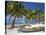 Belize, Laughing Bird Caye, Canoe Filled with Coconut Husks on Beach-Jane Sweeney-Stretched Canvas