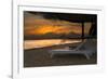 Belize. Sunrise over the Caribbean Ocean.-Tom Norring-Framed Photographic Print