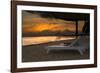 Belize. Sunrise over the Caribbean Ocean.-Tom Norring-Framed Photographic Print