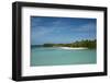 Belize, Toledo, the Cayes. West Snake Caye. Person Wading-Cindy Miller Hopkins-Framed Photographic Print