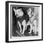 Belka and Strelka, Russian Cosmonaut Dogs, 1960-null-Framed Giclee Print