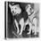 Belka and Strelka, Russian Cosmonaut Dogs, 1960-null-Stretched Canvas