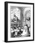 Bell and Cannon Caster, 16th Century-Jost Amman-Framed Giclee Print