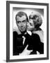 BELL, BOOK AND CANDLE, 1958 directed by RICHARD QUINE James Stewart and Kim Novak (b/w photo)-null-Framed Photo