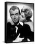 BELL, BOOK AND CANDLE, 1958 directed by RICHARD QUINE James Stewart and Kim Novak (b/w photo)-null-Framed Stretched Canvas