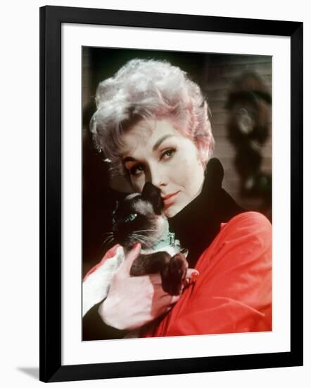 BELL, BOOK AND CANDLE, 1958 directed by RICHARD QUINE Kim Novak (photo)-null-Framed Photo