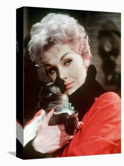 BELL, BOOK AND CANDLE, 1958 directed by RICHARD QUINE Kim Novak (photo)-null-Stretched Canvas