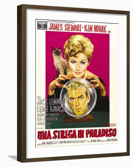 Bell, Book, and Candle, (aka Una Strega in Paradiso), 1958-null-Framed Art Print