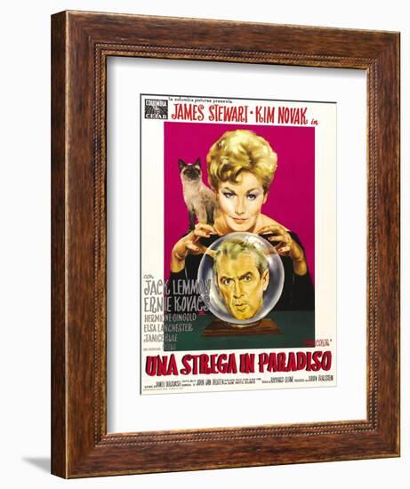 Bell, Book, and Candle, (aka Una Strega in Paradiso), 1958-null-Framed Art Print