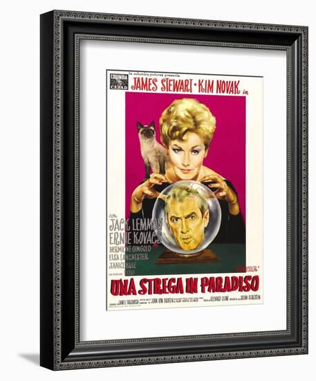 Bell, Book, and Candle, (aka Una Strega in Paradiso), 1958-null-Framed Art Print