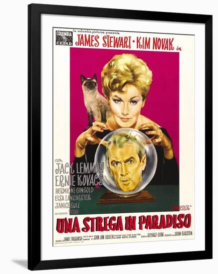 Bell, Book, and Candle, (aka Una Strega in Paradiso), 1958-null-Framed Art Print