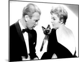 Bell, Book, and Candle, James Stewart, Kim Novak, 1958-null-Mounted Photo