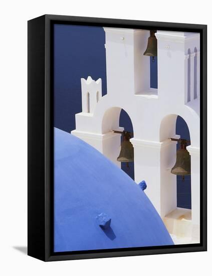 Bell Cote of Greek Church-Jonathan Hicks-Framed Stretched Canvas
