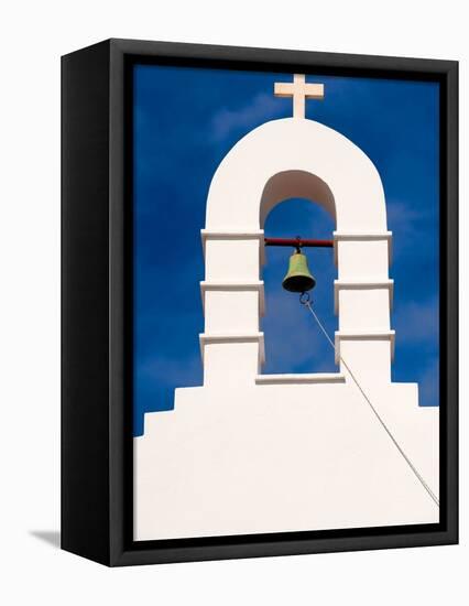 Bell cote on Greek Orthodox church-Ted Horowitz-Framed Stretched Canvas