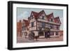Bell Hotel, Tewkesbury, Abel Fletcher's in "John Halifax Gentleman"-Alfred Robert Quinton-Framed Giclee Print