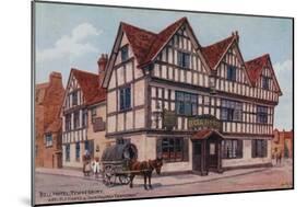 Bell Hotel, Tewkesbury, Abel Fletcher's in "John Halifax Gentleman"-Alfred Robert Quinton-Mounted Giclee Print