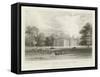 Bell House, Aveley, Essex, Seat of Sir T B Lennard, Baronet-William Henry Bartlett-Framed Stretched Canvas