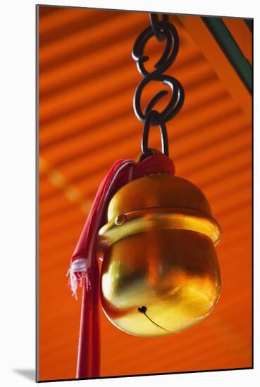 Bell in Fushimi-Inari-Taisha Shrine-Jon Hicks-Mounted Photographic Print