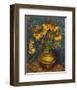 Bell Lilies in a Copper Vase-Vincent van Gogh-Framed Art Print