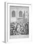 Bell Man at St Sepulchre Church, City of London, 1785-James Pollard-Framed Giclee Print