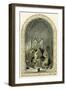 Bell ringers - illustration by Birket Foster-Myles Birket Foster-Framed Giclee Print