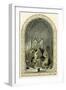 Bell ringers - illustration by Birket Foster-Myles Birket Foster-Framed Giclee Print