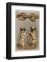 Bell Ringing Pug Dogs-null-Framed Photographic Print