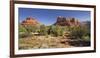 Bell Rock, Courthouse Butte, Bell Rock Trail, Sedona, Arizona, Usa-Rainer Mirau-Framed Photographic Print