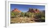 Bell Rock, Courthouse Butte, Bell Rock Trail, Sedona, Arizona, Usa-Rainer Mirau-Framed Photographic Print