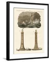 Bell Rock Lighthouse-null-Framed Giclee Print