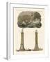 Bell Rock Lighthouse-null-Framed Giclee Print