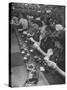 Bell Telephone Assembly Lines-null-Stretched Canvas