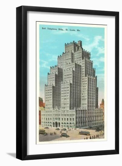 Bell Telephone Building, St. Louis, Missouri-null-Framed Art Print