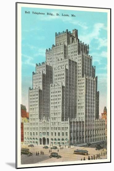 Bell Telephone Building, St. Louis, Missouri-null-Mounted Art Print