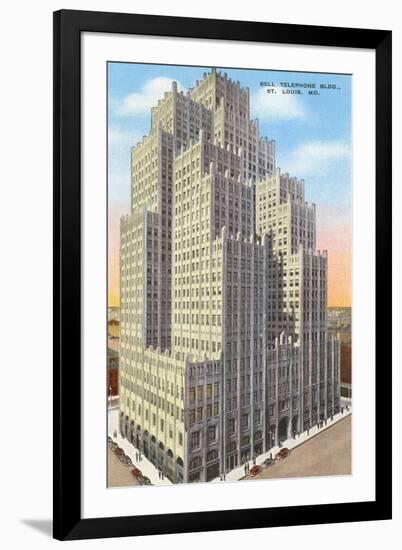 Bell Telephone Building, St. Louis-null-Framed Art Print