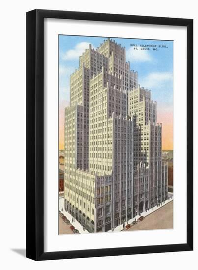 Bell Telephone Building, St. Louis-null-Framed Art Print