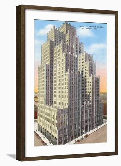 Bell Telephone Building, St. Louis-null-Framed Art Print