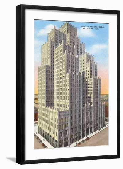 Bell Telephone Building, St. Louis-null-Framed Art Print