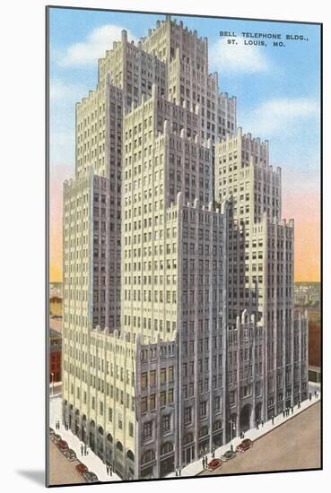 Bell Telephone Building, St. Louis-null-Mounted Art Print