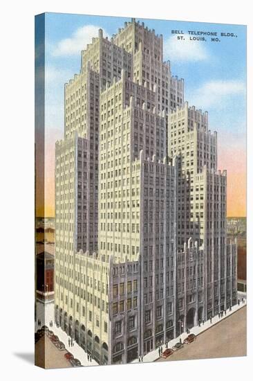 Bell Telephone Building, St. Louis-null-Stretched Canvas