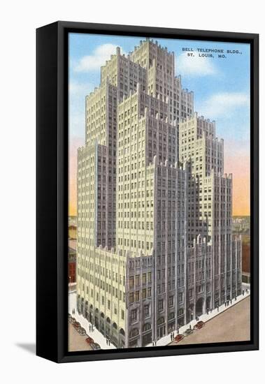 Bell Telephone Building, St. Louis-null-Framed Stretched Canvas