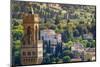 Bell tower and houses, Florence, Tuscany, Italy-Russ Bishop-Mounted Photographic Print