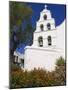 Bell Tower at Mission Basilica San Diego De Alcala, San Diego, California-null-Mounted Photographic Print