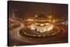 Bell Tower at Night-Paul Souders-Stretched Canvas