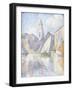 Bell Tower at Saint Tropez, 1896-Paul Signac-Framed Giclee Print