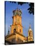 Bell Tower, Cathedral of Our Lady of Guadalupe, Puerto Vallarta, Jalisco State-Richard Cummins-Stretched Canvas