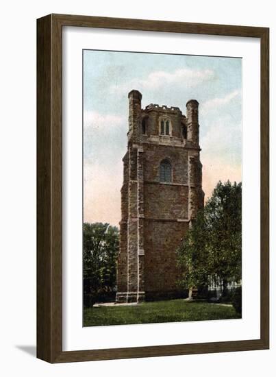 Bell Tower, Chichester, West Sussex, Early 20th Century-null-Framed Giclee Print