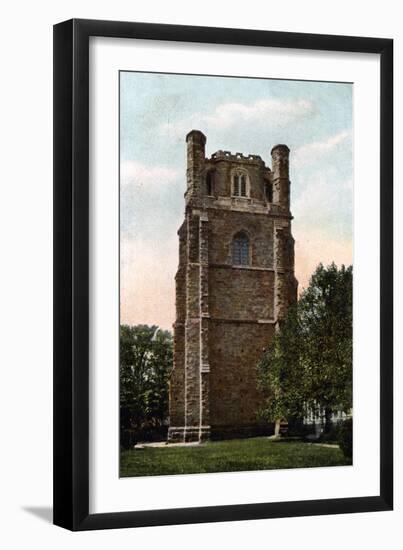 Bell Tower, Chichester, West Sussex, Early 20th Century-null-Framed Giclee Print