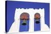 Bell Tower, Chora, Patmos, Dodecanese, Greek Islands, Greece, Europe-Neil Farrin-Stretched Canvas